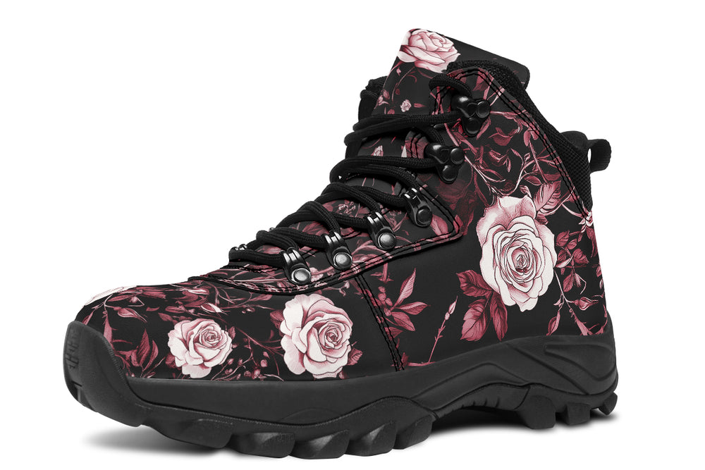 Crimson Rose Romance Outdoor Boots