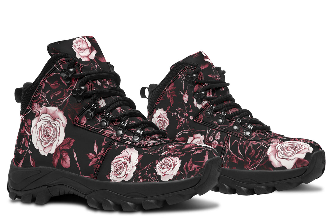 Crimson Rose Romance Outdoor Boots