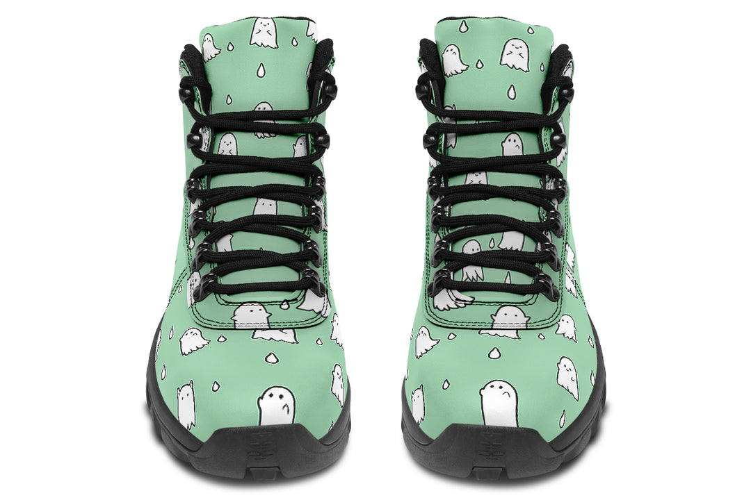 Mint Ghost Party Outdoor Boots