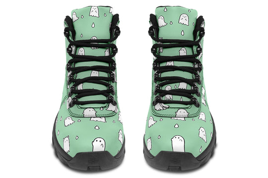 Mint Ghost Party Outdoor Boots