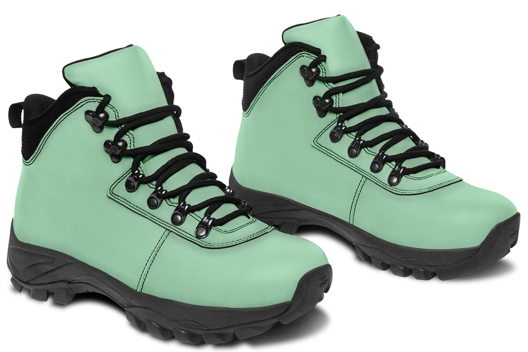 Mint Green Outdoor Boots