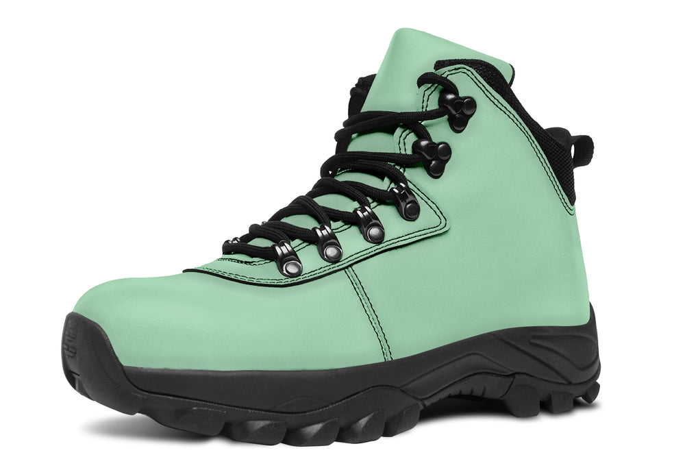 Mint Green Outdoor Boots
