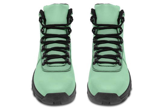 Mint Green Outdoor Boots