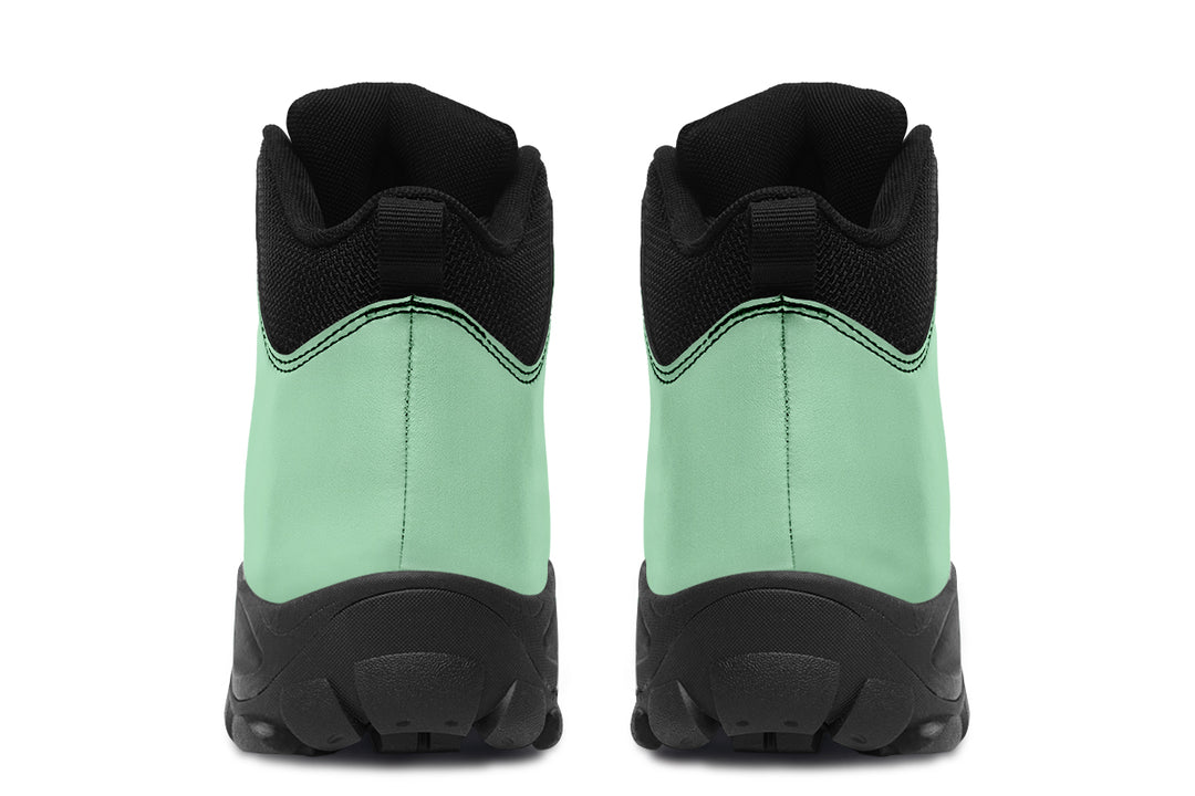 Mint Green Outdoor Boots