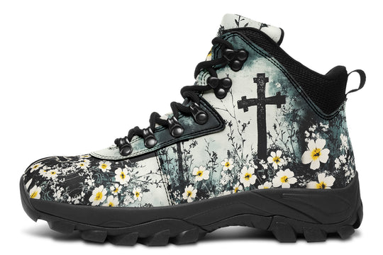 Mourning Petals Outdoor Boots