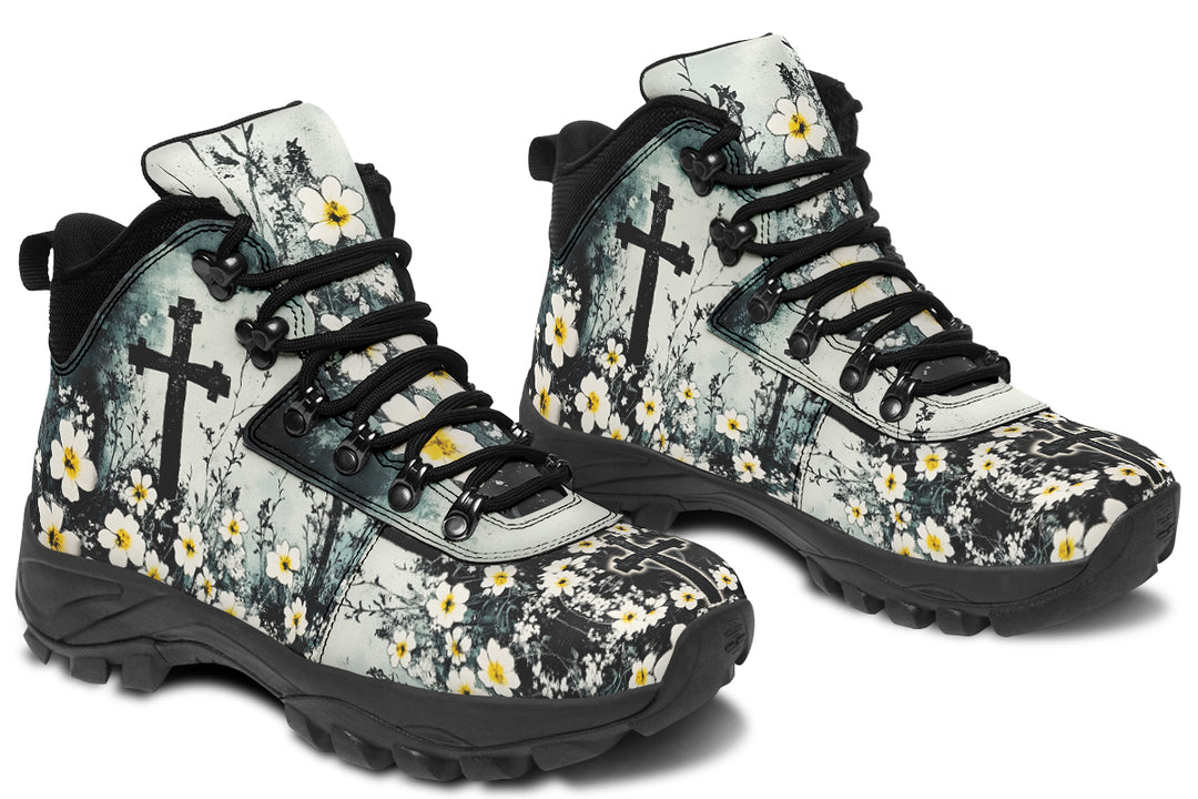 Mourning Petals Outdoor Boots