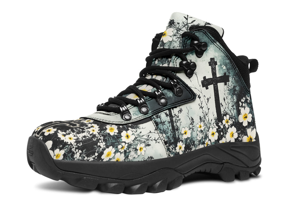 Mourning Petals Outdoor Boots