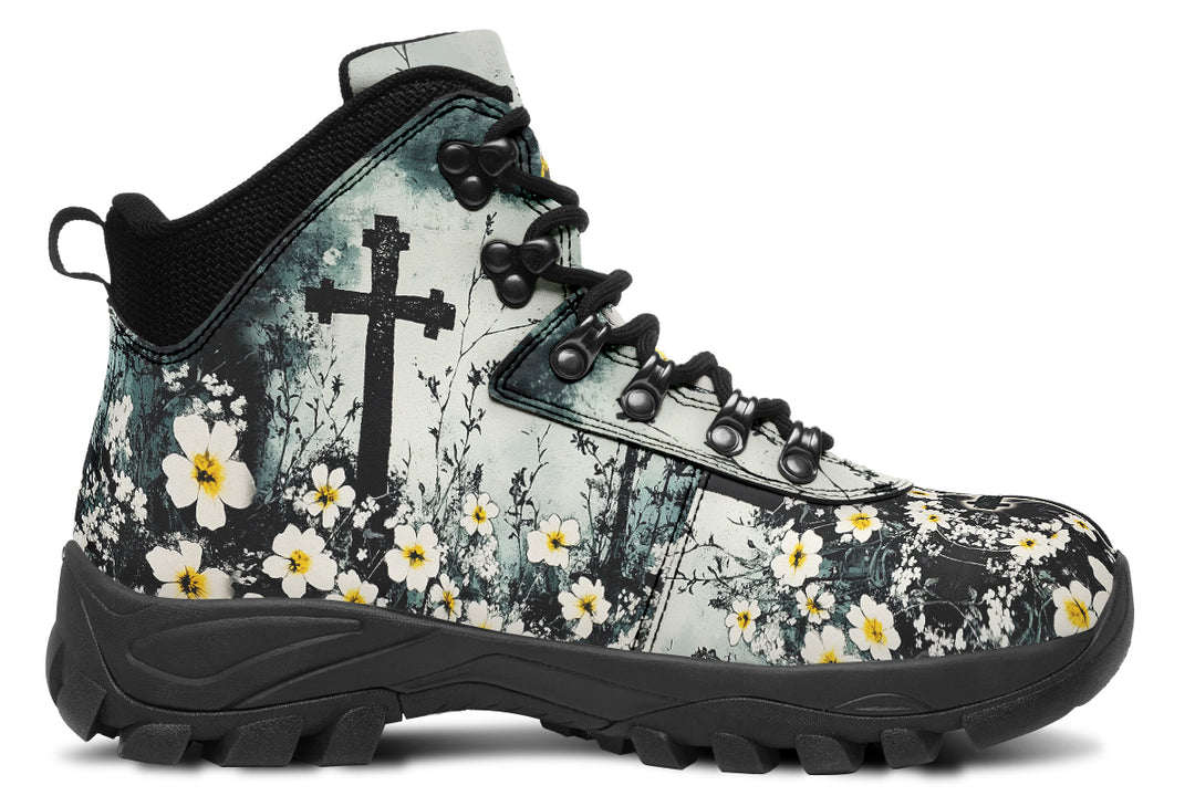 Mourning Petals Outdoor Boots