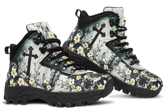 Mourning Petals Outdoor Boots