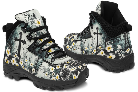 Mourning Petals Outdoor Boots