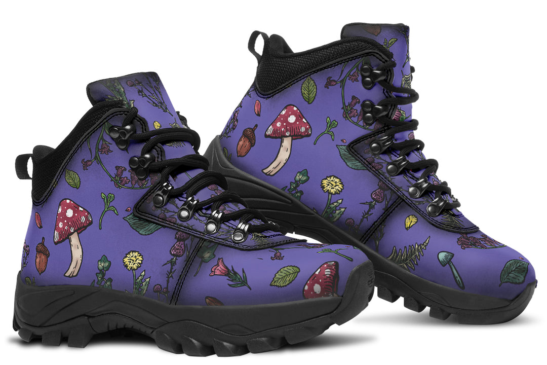 Purple Herbology Outdoor Boots