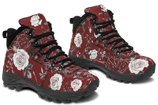 Red Rose Romance Outdoor Boots