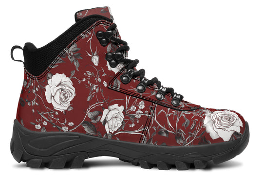 Red Rose Romance Outdoor Boots