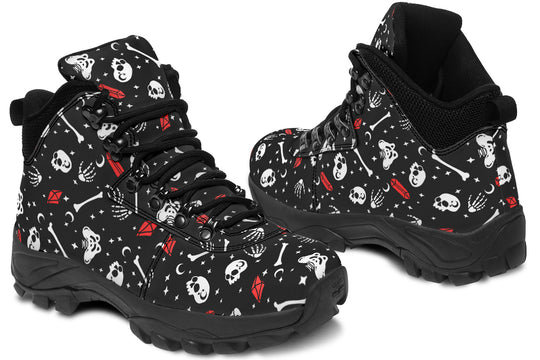 Skulls & Crystals Outdoor Boots