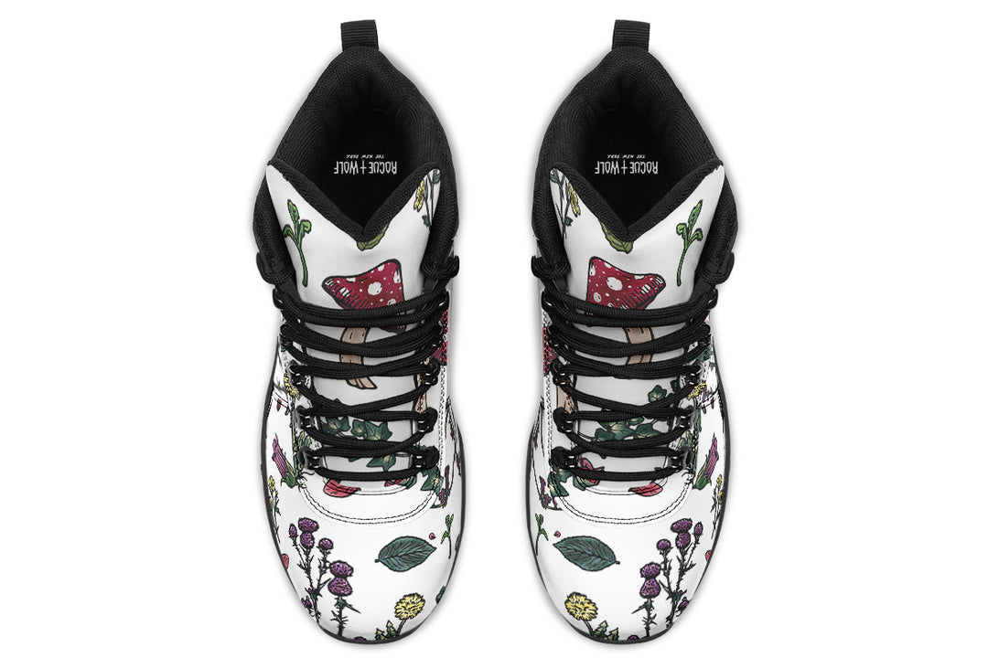 White Herbology Outdoor Boots