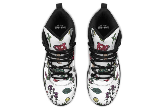 White Herbology Outdoor Boots
