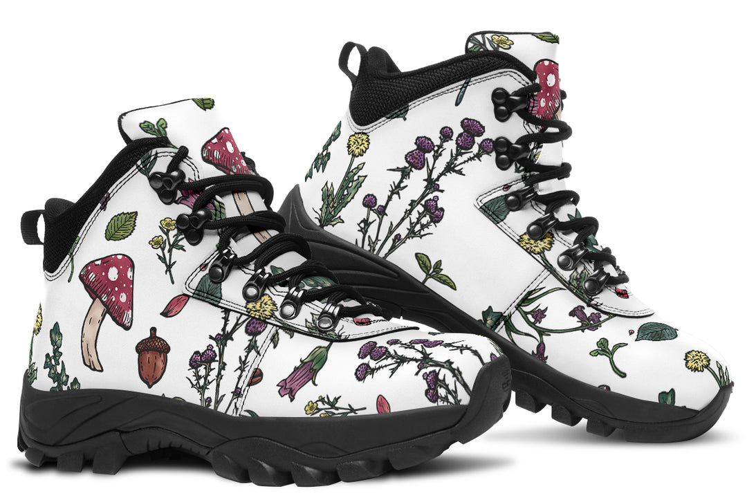 White Herbology Outdoor Boots