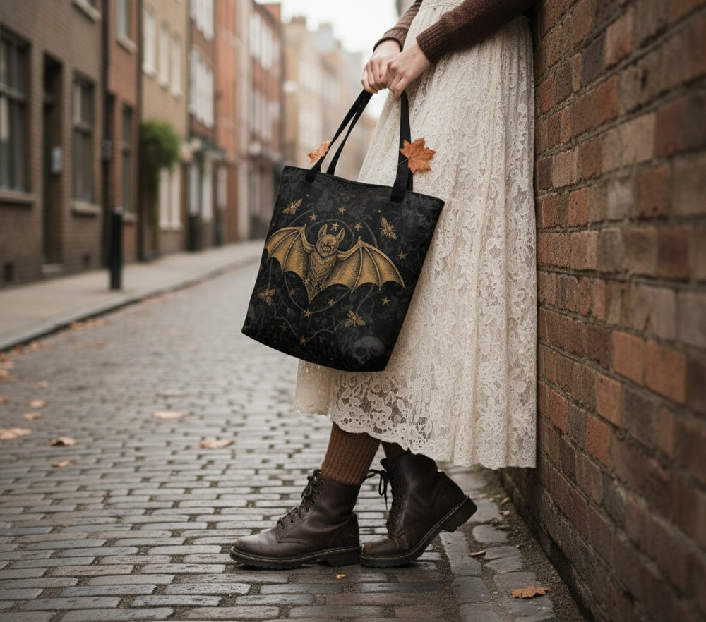 De Morte Tote Bag