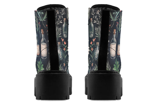 Apothecary Haven Platform Boots