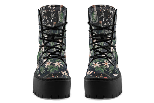 Apothecary Haven Platform Boots
