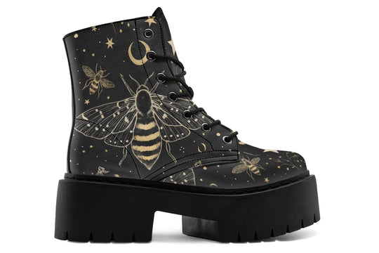 Bee Constellation Platform Boots
