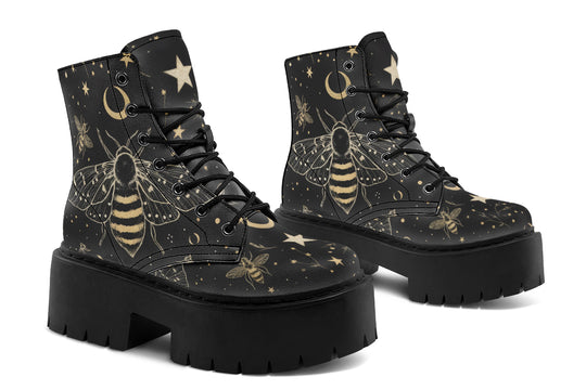 Bee Constellation Platform Boots
