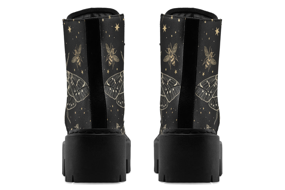 Bee Constellation Platform Boots