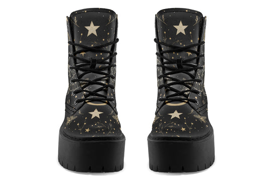 Bee Constellation Platform Boots