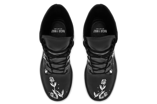 Black Widow Platform Boots