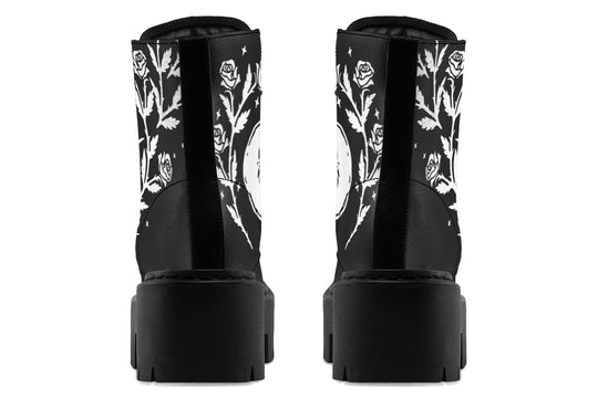 Black Widow Platform Boots