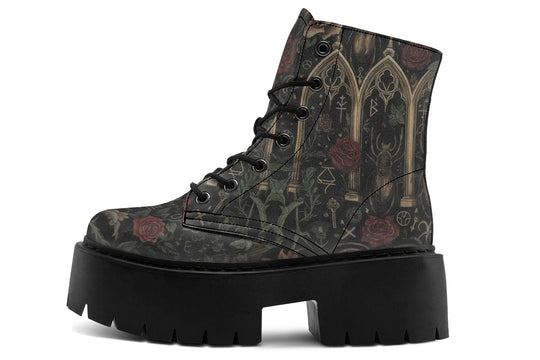 Cathedral of Thorns Platform Boots