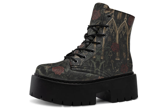 Cathedral of Thorns Platform Boots