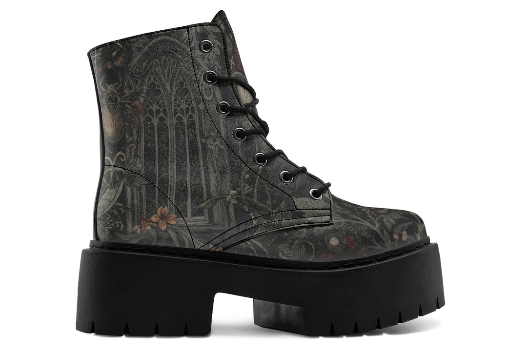 Cathedral of Thorns Platform Boots