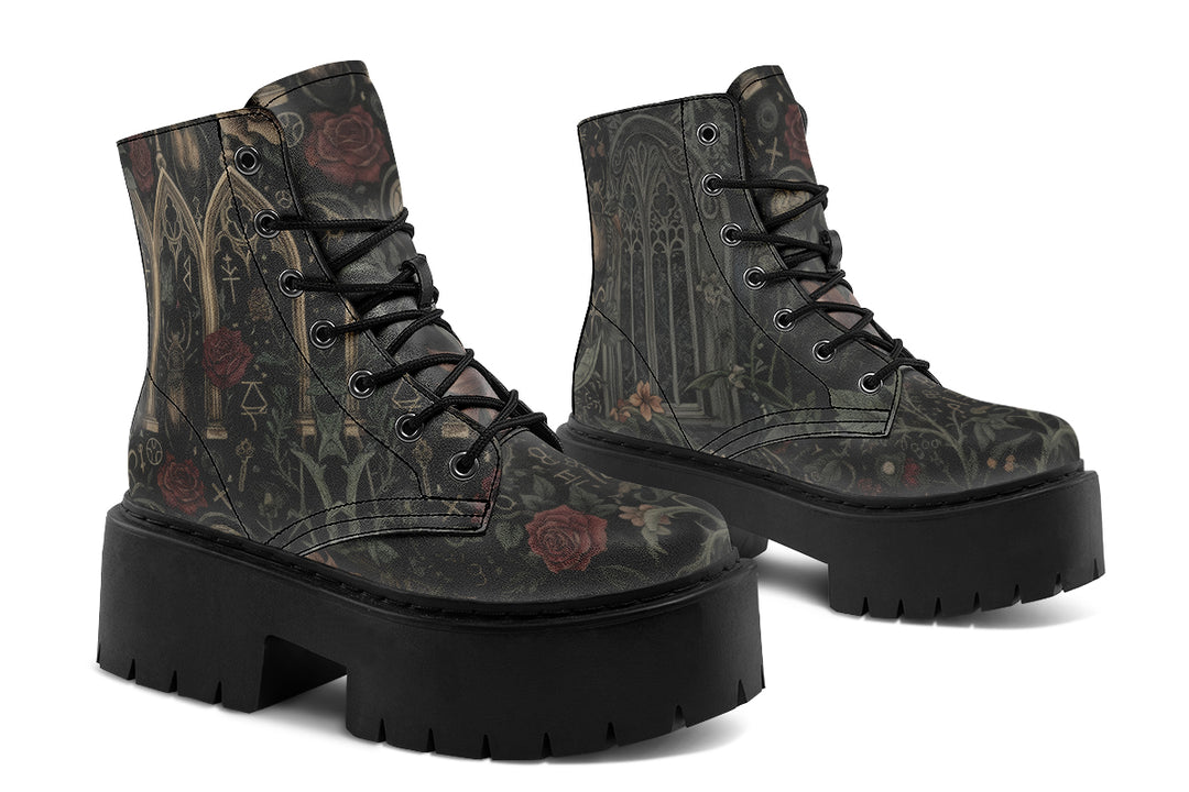 Cathedral of Thorns Platform Boots