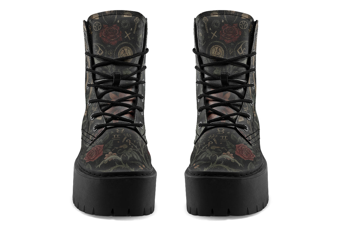 Cathedral of Thorns Platform Boots