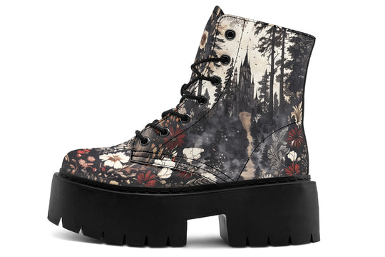 Dark Fairytale Platform Boots