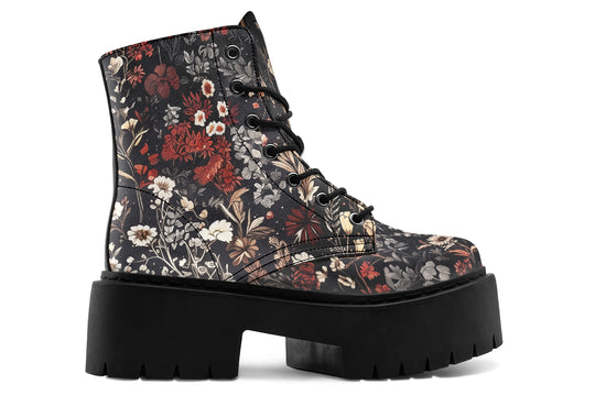 Dark Fairytale Platform Boots