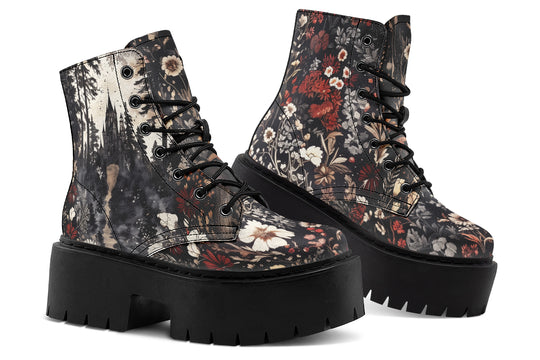 Dark Fairytale Platform Boots