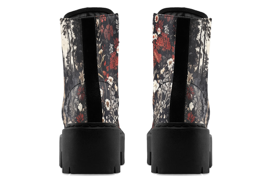 Dark Fairytale Platform Boots