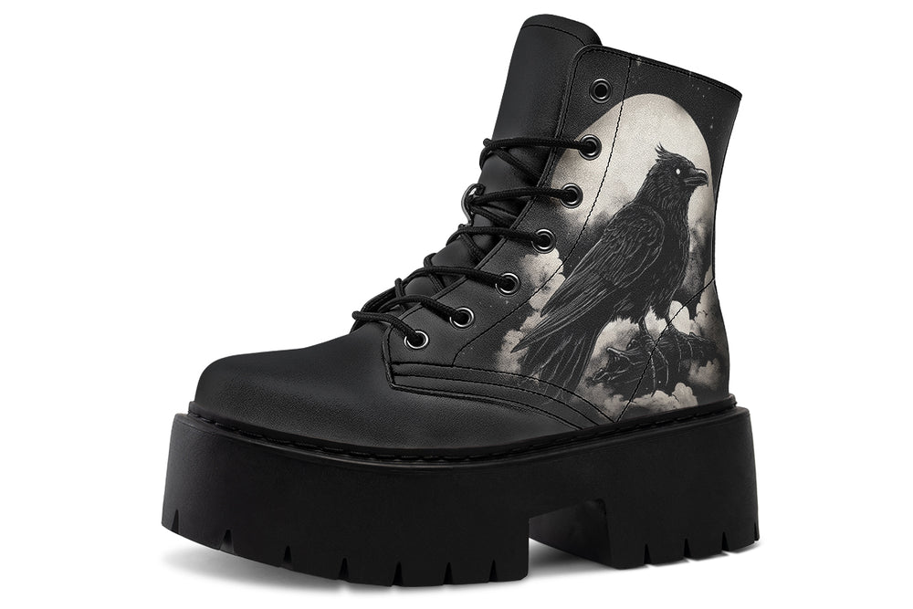 Doom Raven Platform Boots