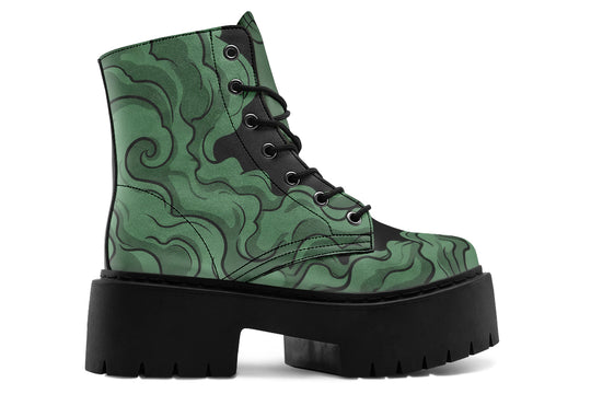 Eldritch Wake Platform Boots