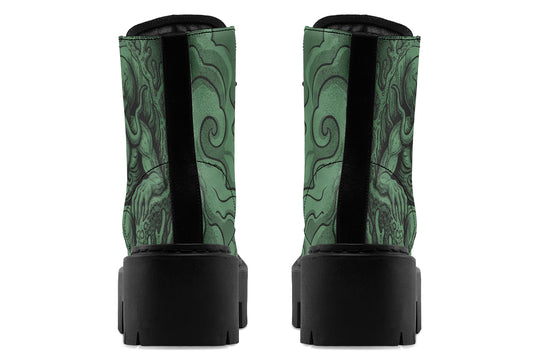 Eldritch Wake Platform Boots