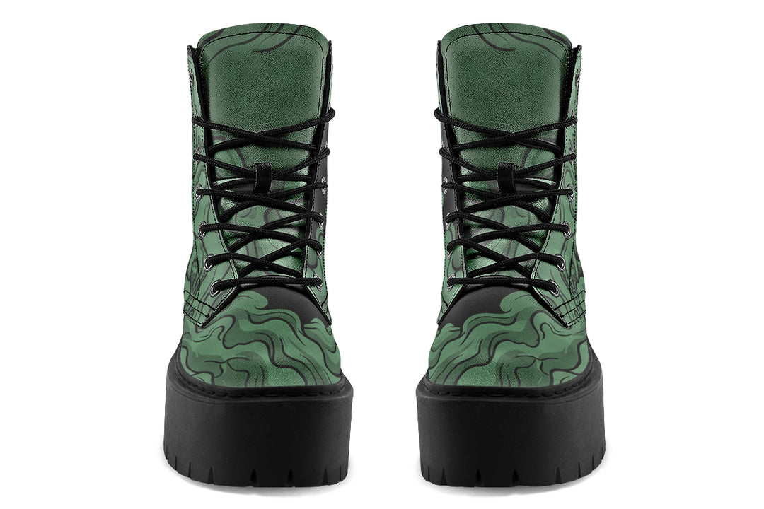 Eldritch Wake Platform Boots