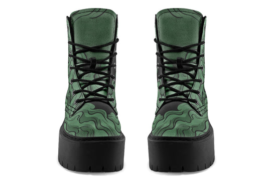 Eldritch Wake Platform Boots