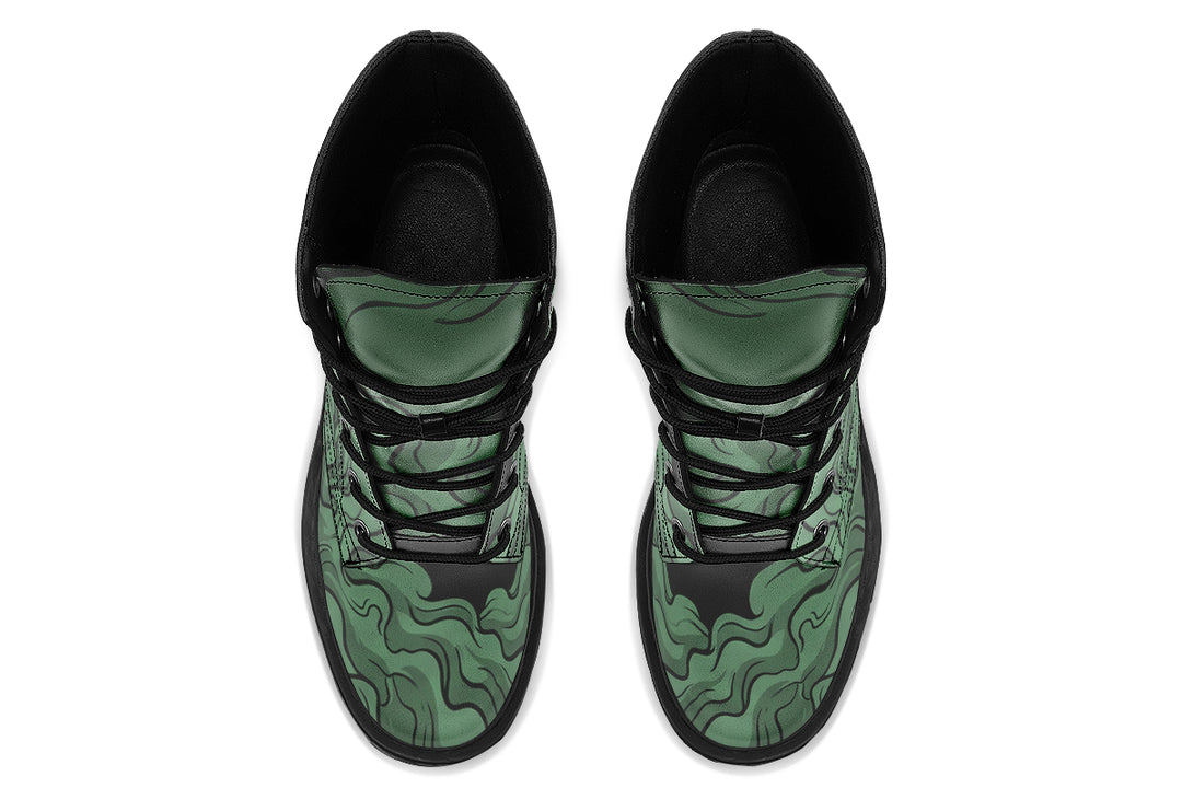 Eldritch Wake Platform Boots