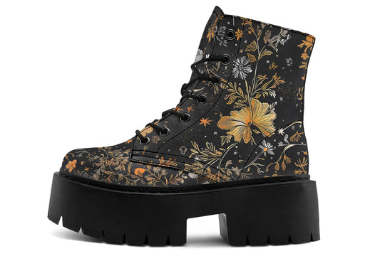 Emberblossom Platform Boots
