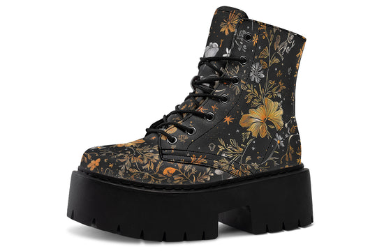 Emberblossom Platform Boots