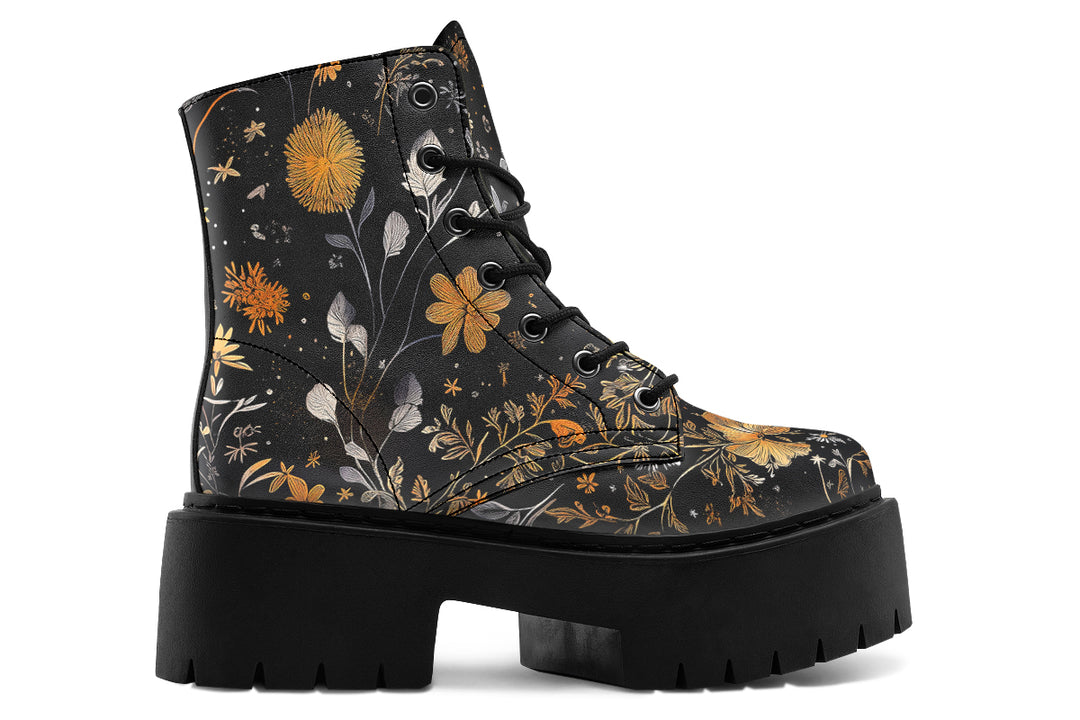 Emberblossom Platform Boots