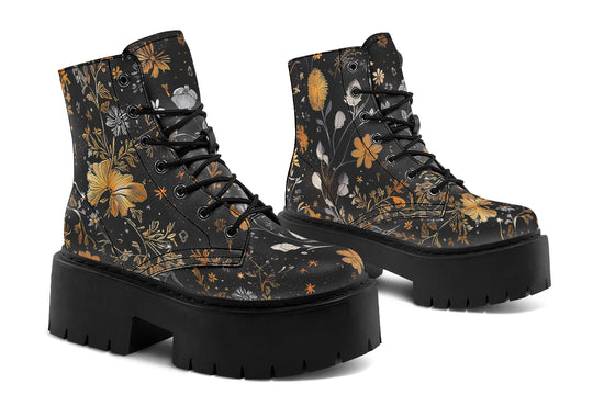 Emberblossom Platform Boots