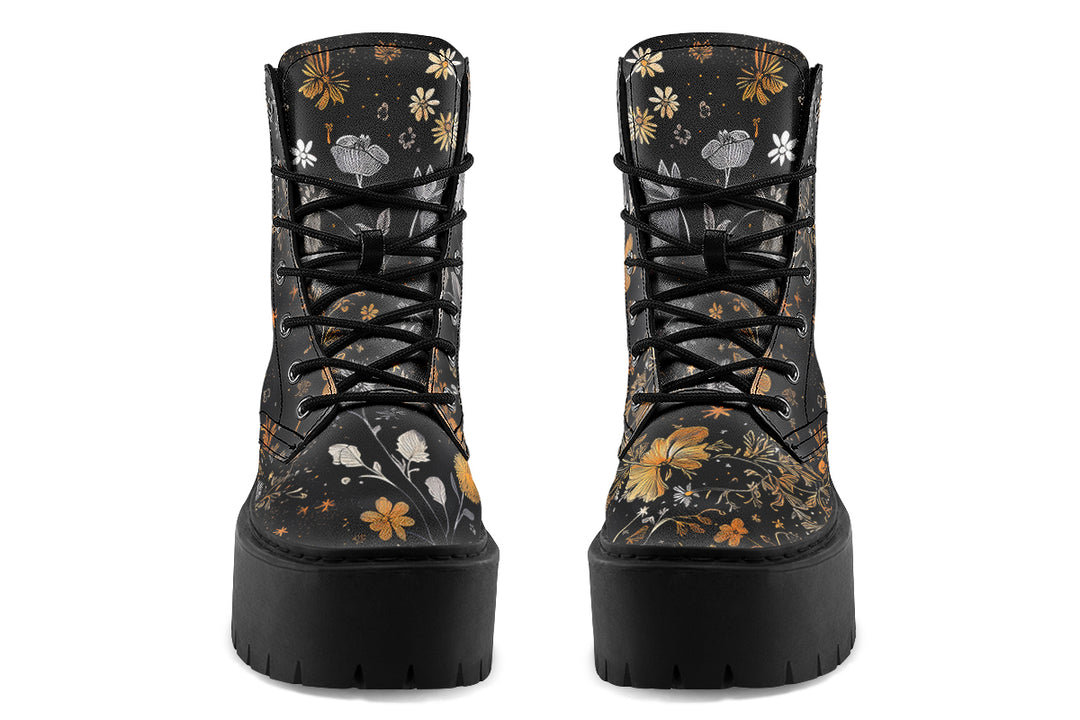 Emberblossom Platform Boots